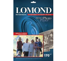 Фотобумага Lomond суперглянцевая (1101101), Super Glossy, A4, 170 г/м2, 20 л.