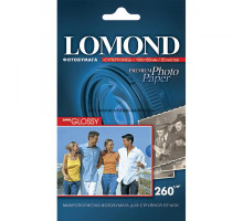 Фотобумага Lomond суперглянцевая (1103101), Super Glossy, A4, 260 г/м2, 20 л.