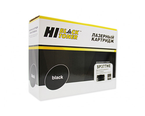 Картридж Hi-Black (HB-SP377HE) для Ricoh Aficio SP 377DNwX/SP377SFNwX/SP377SNwX, 6,4K
