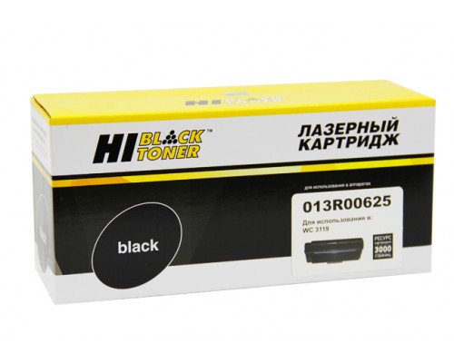Картридж Hi-Black (HB-013R00625) для Xerox WC 3119, 3K