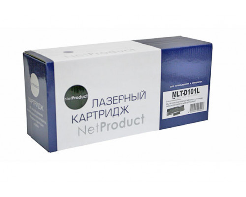 Картридж NetProduct (N-MLT-D101S) для Samsung ML-2160/2162/2165/2166W/SCX3400, 1,5K