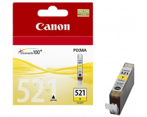 Картридж Canon PIXMA iP3600/iP4600/MP540 (O) CLI-521, Y