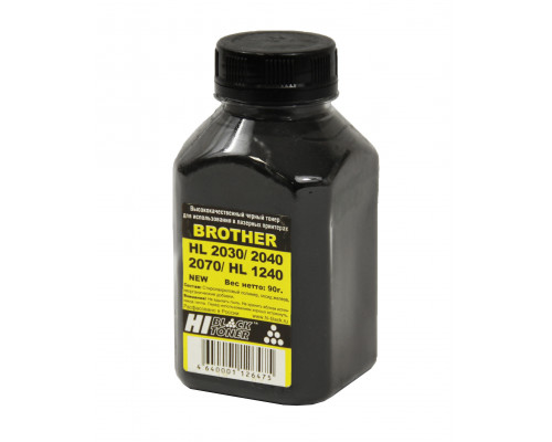 Тонер Hi-Black для Brother HL-2030/2040/2070/1240, Bk, 90 г, банка