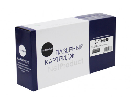 Тонер-картридж NetProduct (N-CLT-Y409S) для Samsung CLP-310/315/CLX-3170fn/3175, Y, 1K