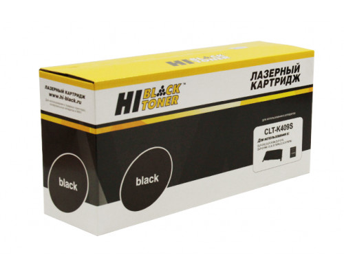 Тонер-картридж Hi-Black (HB-CLT-K409S) для Samsung CLP-310/315/CLX-3170fn/3175, Bk, 1,5K