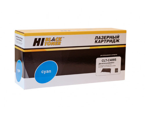 Тонер-картридж Hi-Black (HB-CLT-C409S) для Samsung CLP-310/315/CLX-3170fn/3175, C, 1K