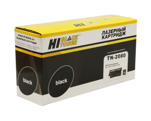 Тонер-картридж Hi-Black (HB-TN-2080) для Brother HL-2130/DCP7055, 1,2K