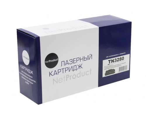 Тонер-картридж NetProduct (N-TN-3280) для Brother HL-5340/5350/5370/5380/DCP-8070D, 8K