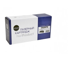 Тонер-картридж NetProduct (N-TN-2075) для Brother HL-2030/2040/2070/7010/7420/7820, 2,5K