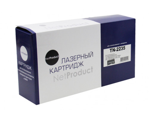 Тонер-картридж NetProduct (N-TN-2235) для Brother HL-2240R/2250/2270/MFC7360, 1,2K