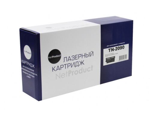 Тонер-картридж NetProduct (N-TN-2090) для Brother HL-2132R/DCP-7057R, 1,2K