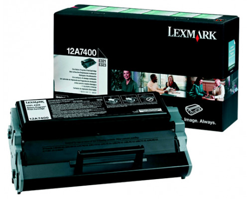 Картридж Lexmark E321/E323/E323n Return Program 3K (O) 12A7400