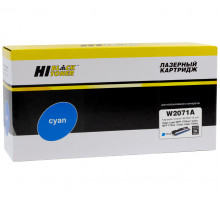 Тонер-картридж Hi-Black (HB-W2071A) для HP CL 150a/150nw/MFP178nw/179fnw, 117A, C, 0,7K