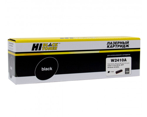 Картридж Hi-Black (HB-W2410A) для HP CLJ Pro M155a/MFP M182n/M183fw, Bk, 1,05K