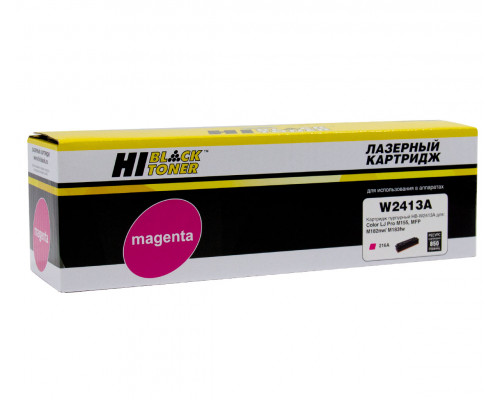 Картридж Hi-Black (HB-W2413A) для HP CLJ Pro M155a/MFP M182n/M183fw, M, 0,85K