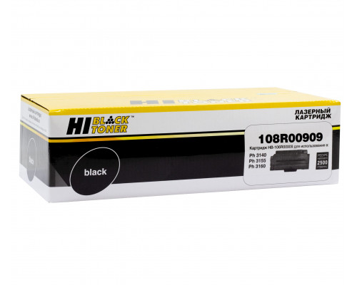 Картридж Hi-Black (HB-108R00909) для Xerox Phaser 3140/3155/3160, 2,5K