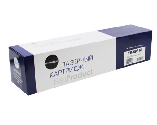 Тонер-картридж NetProduct (N-TK-895M) для Kyocera FS-C8025MFP/8020MFP, M, 6K