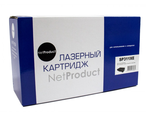 Картридж NetProduct (N-SP311XE) для Ricoh Aficio SP310DN/SP311DN/311DNw/SP312Nw/DNw, 6,4K