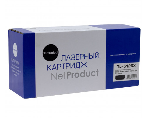 Тонер-картридж NetProduct (N-TL-5126X) для Pantum BP5106DN/BP5106DW/BM5106ADN/BM5106ADW, 15К