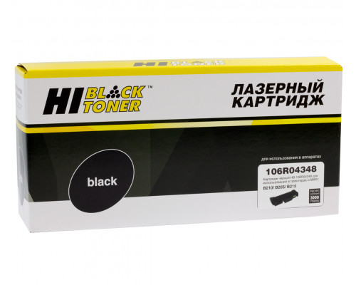 Тонер-картридж Hi-Black (HB-106R04348) для Xerox B205/B210/B215, 3K