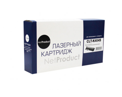 Тонер-картридж NetProduct (N-CLT-K404S) для Samsung Xpress C430/C430W/480/W/FN, Bk, 1,5K