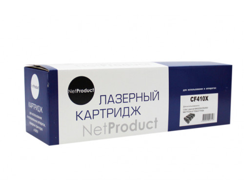 Картридж NetProduct (N-CF410X) для HP CLJ M452DW/DN/NW/M477FDW/477DN/477FNW, Bk, 6,5K