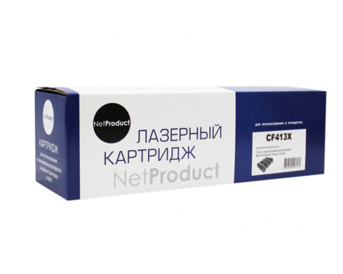 Картридж NetProduct (N-CF413X) для HP CLJ M452DW/DN/NW/M477FDW/477DN/477FNW, M, 5K