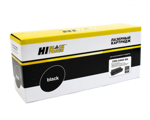 Картридж Hi-Black (HB-№046H BK) для Canon LBP-653/654/MF732/734/735, Bk, 6,3K