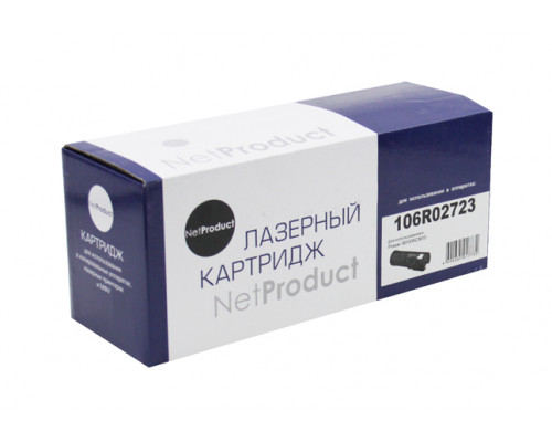 Тонер-картридж NetProduct (N-106R02723) для Xerox Phaser 3610/WC3615, 14,1K