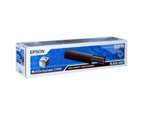 Картридж Epson AcuLaser C1100/CX11N/CX11NF (O) C13S050190, BK, 4K