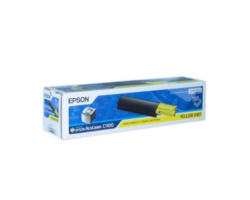 Картридж Epson AcuLaser C1100/CX11N/CX11NF (O) C13S050187, Y, 4K