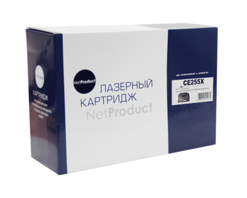 Картридж NetProduct (N-CE255X) для HP LJ P3015, 12,5K