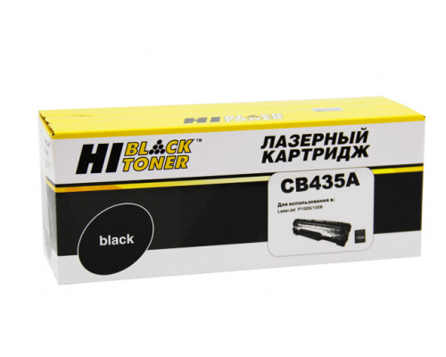 Картридж Hi-Black (HB-CB435A) для HP LJ P1005/P1006, 1,5K