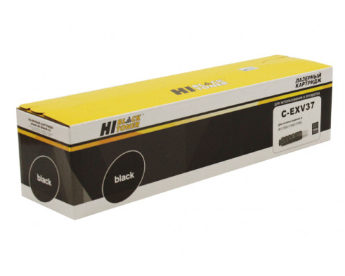 Тонер-картридж Hi-Black (HB-C-EXV37) для Canon iR-1730i/1740i/1750i, туба, 15K