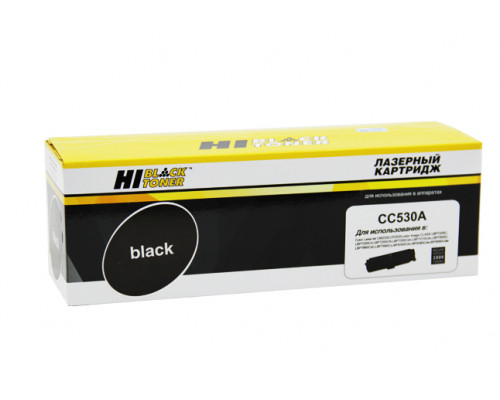 Картридж Hi-Black (HB-CC530A/№ 718) для HP CLJ CP2025/CM2320/Canon LBP7200, Bk, 3,5K