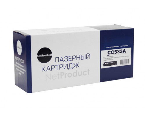 Картридж NetProduct (N-CC533A/№ 718) для HP CLJ CP2025/CM2320/Canon LBP7200, M, 2,8K