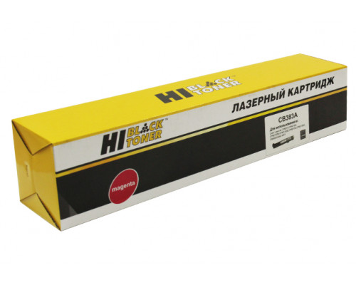 Тонер-картридж Hi-Black (HB-CB383A) для HP CLJ CP6015dn/CM6030/6040MFP, Восстанов, M, 21K