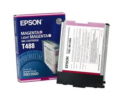 Картридж EPSON для Stylus Pro 5500 (O) T488011 light magenta + magenta