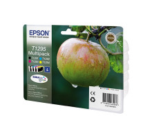 Комплект картриджей Epson Stylus SX230/235W/SX420W/SX425W (О) C13T12954010/12, BK,C,M,Y