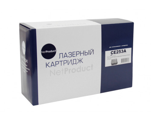 Картридж NetProduct (N-CE253A) для HP CLJ CP3525/CM3530, Восстановленный, M, 7K