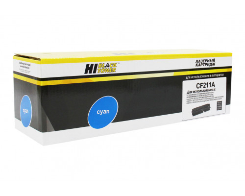 Картридж Hi-Black (HB-CF211A) для HP CLJ Pro 200 M251/MFPM276, №131A, C, 1,8K