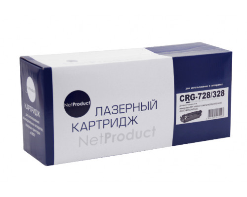 Картридж NetProduct (N-№728/328) для Canon MF-4410/4430/4450/4570/4580, 2,1K