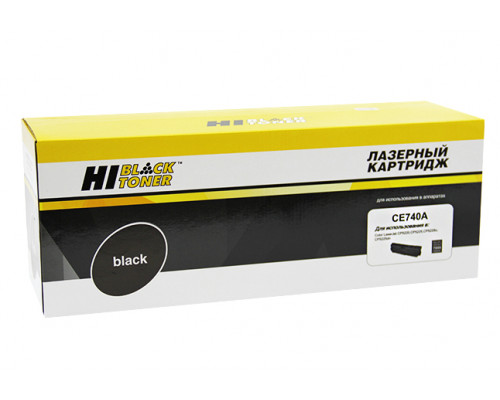 Картридж Hi-Black (HB-CE740A) для HP CLJ CP5220/5225/5225n/5225dn, Bk, 7K