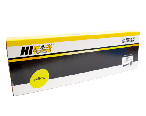 Тонер-картридж Hi-Black (HB-CF302A) для HP CLJ Enterprise M880/M880z, №827A , Y, 32K