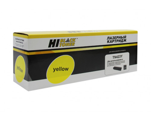 Тонер-картридж Hi-Black (HB-TN-423Y) для Brother HL-L8260CDW/8360/MFC L8690CDW, Y, 4K