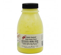 Тонер Static Control для HP CLJ CP2025, Y, (Odyssey), 80 г, флакон