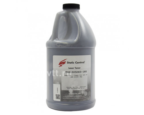Тонер Static Control для HP LJ P1505/M1120/M1522N (Odyssey, 3 ver.), 1 кг, флакон